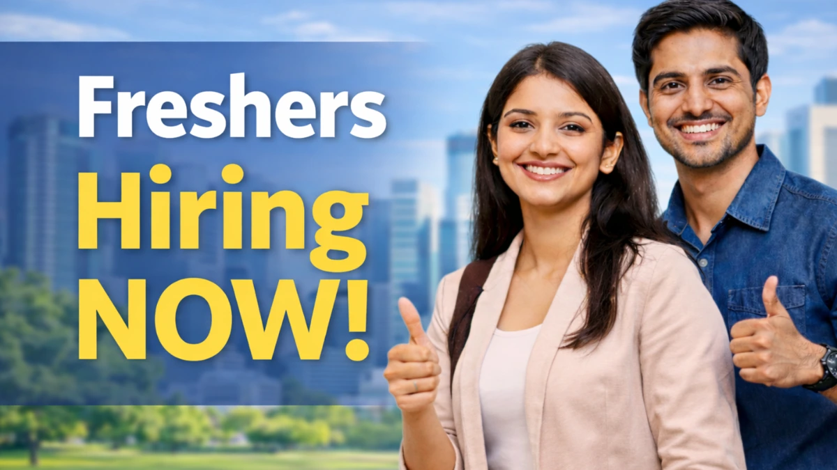 Freshers Jobs 2026