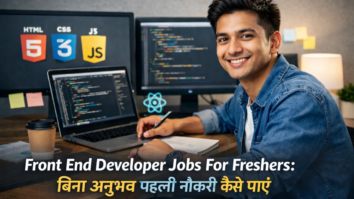 Front End Developer Jobs For Freshers