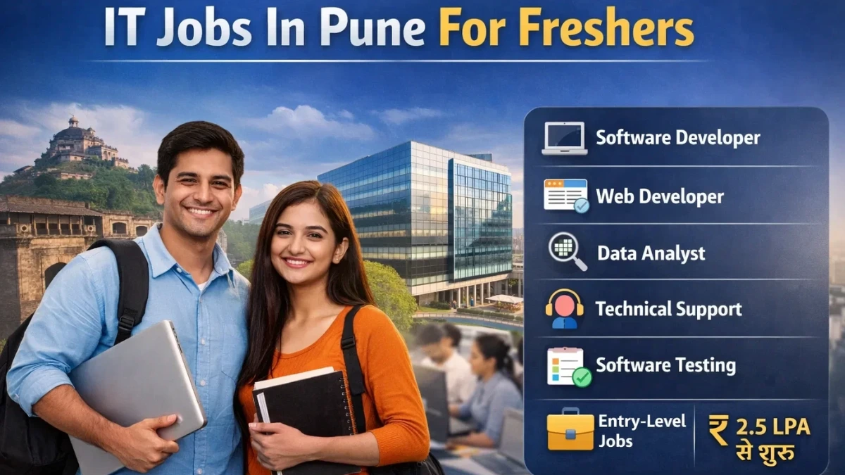 IT Jobs In Pune For Freshers