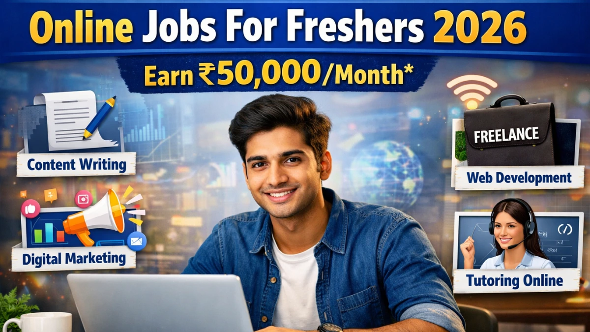 Online Jobs For Freshers