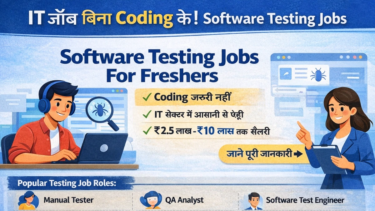 Software Testing Jobs For Freshers