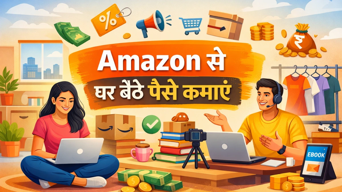 Amazon से घर बैठे पैसे कमाने का तरीका – Online Income Guide