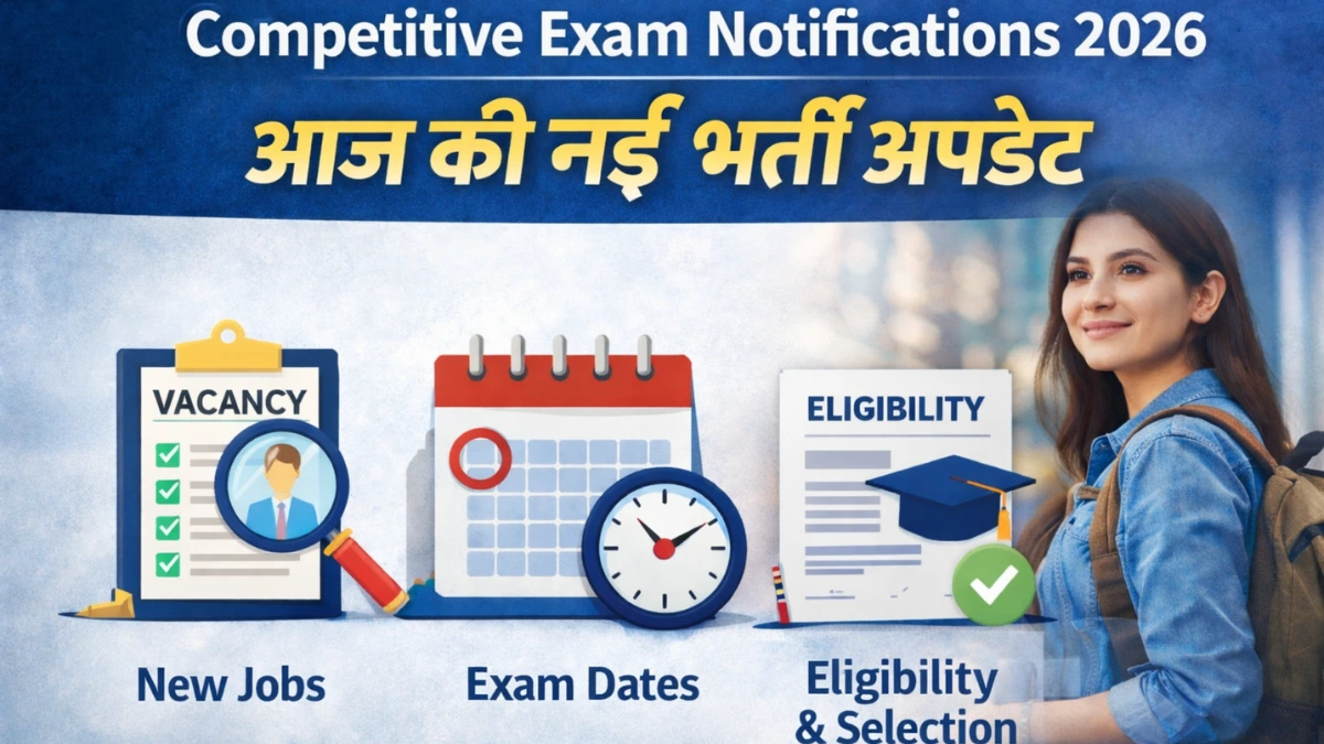 Competitive Exam Notifications 2026