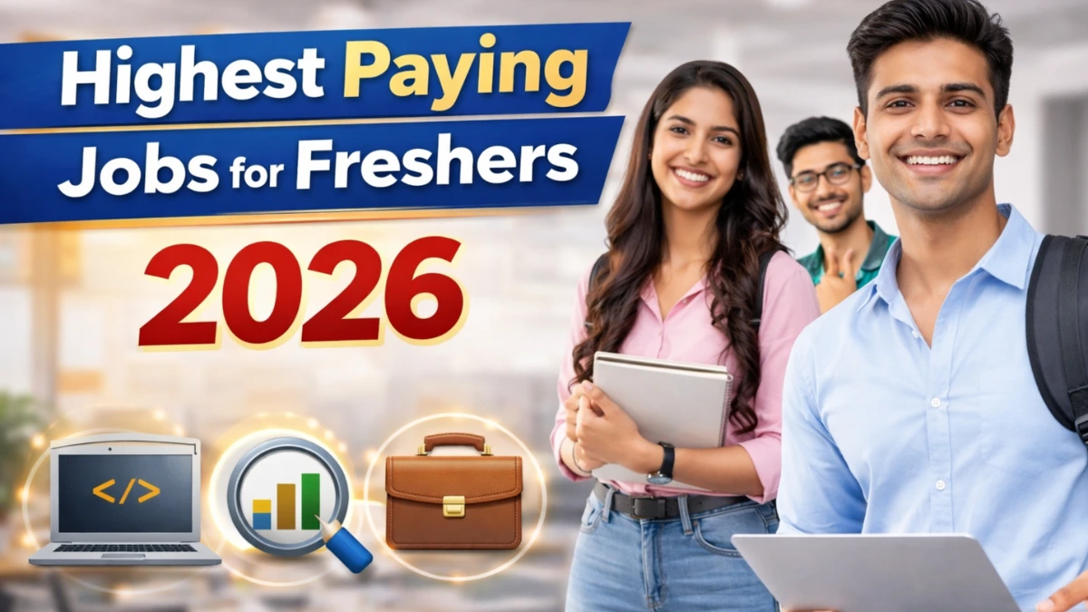 Highest Paying Jobs for Freshers