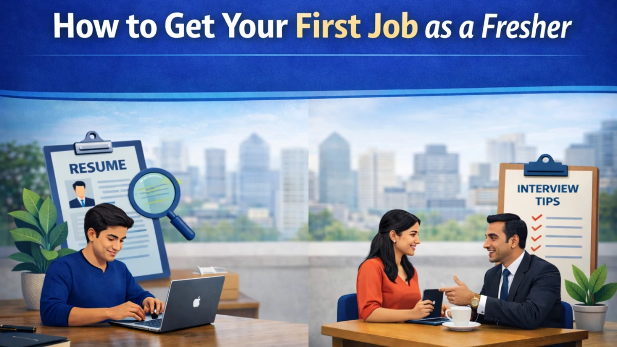 How to Get First Job as a Fresher